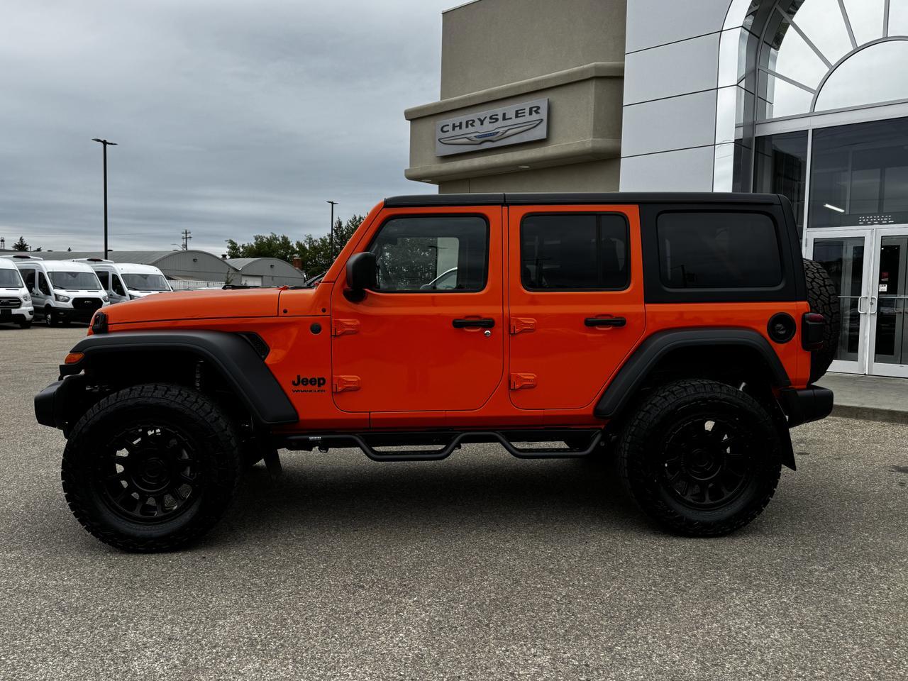 2025 Jeep Wrangler Sport S 4x4 | Rig Ready Wrangler  | 4 Door | Hardtop | Heated Seats | Remote Start | Backup Camera Redwater AB
