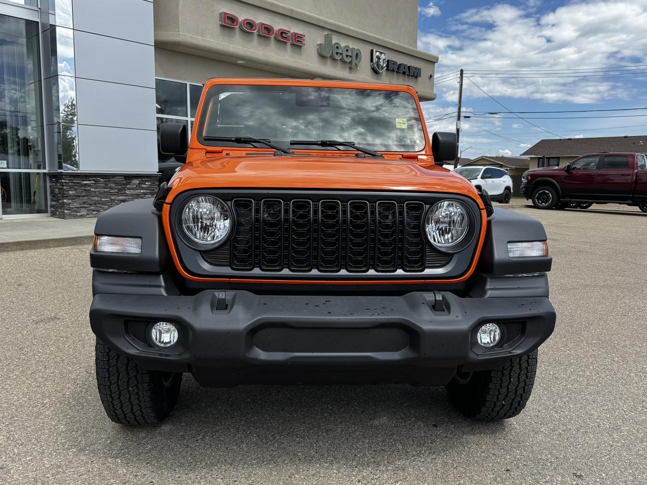 2025 Jeep Wrangler Sport S 4x4 | Rig Ready Wrangler  | 4 Door | Hardtop | Heated Seats | Remote Start | Backup Camera Redwater AB