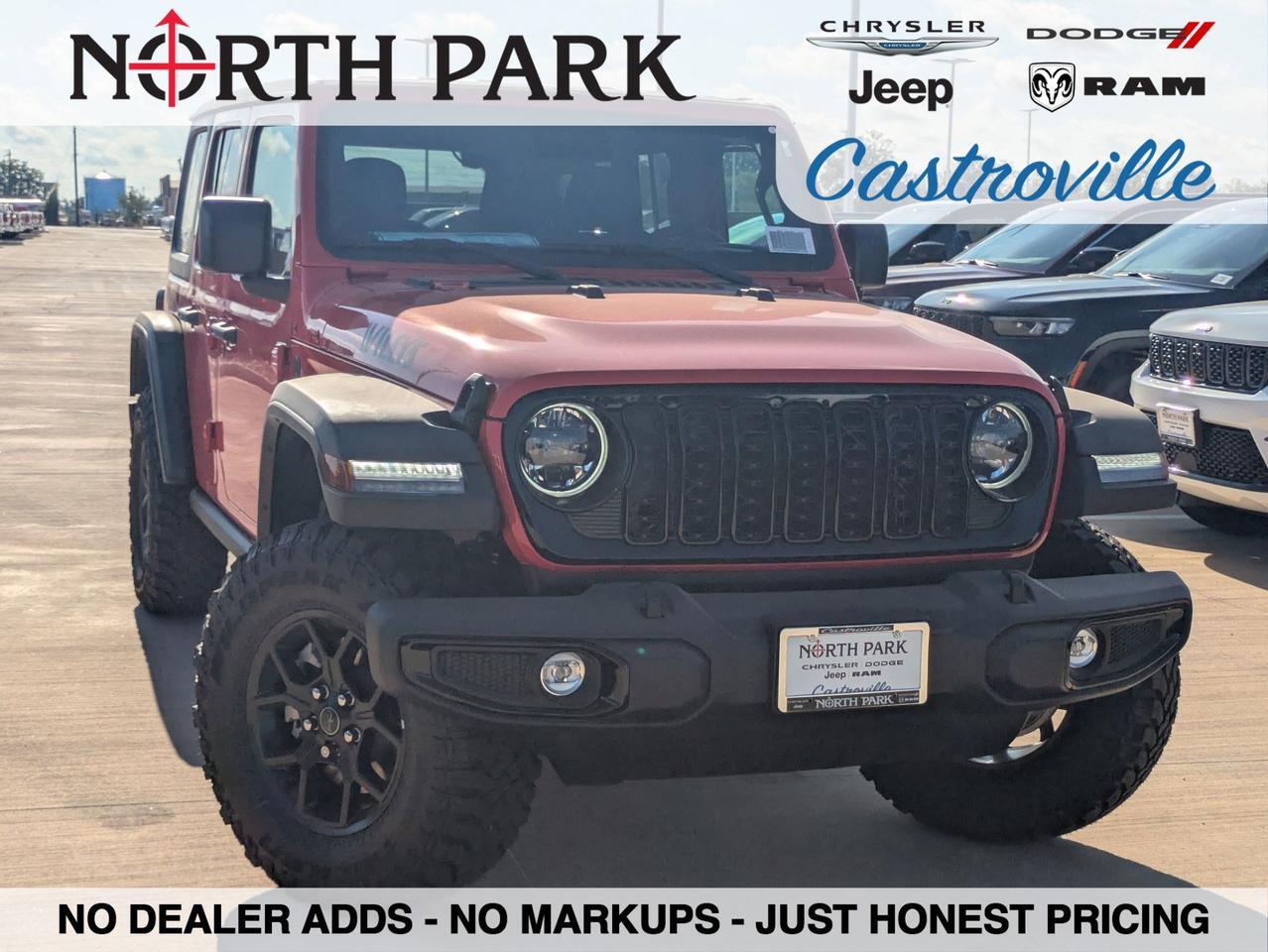 2025 Jeep Wrangler Willys Castroville TX