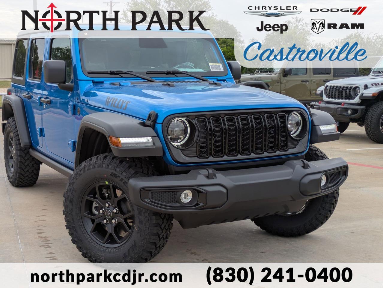 2025 Jeep Wrangler Willys Castroville TX
