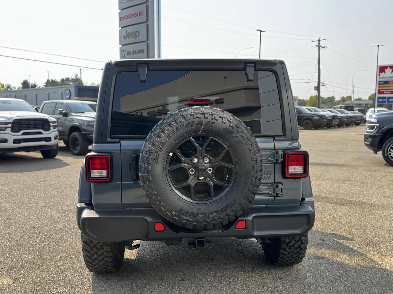 2025 Jeep Wrangler Willys Sport 4x4 | V6 | 4 Door | Freedom Hardtop | Heated Seats | Remote Start Redwater AB