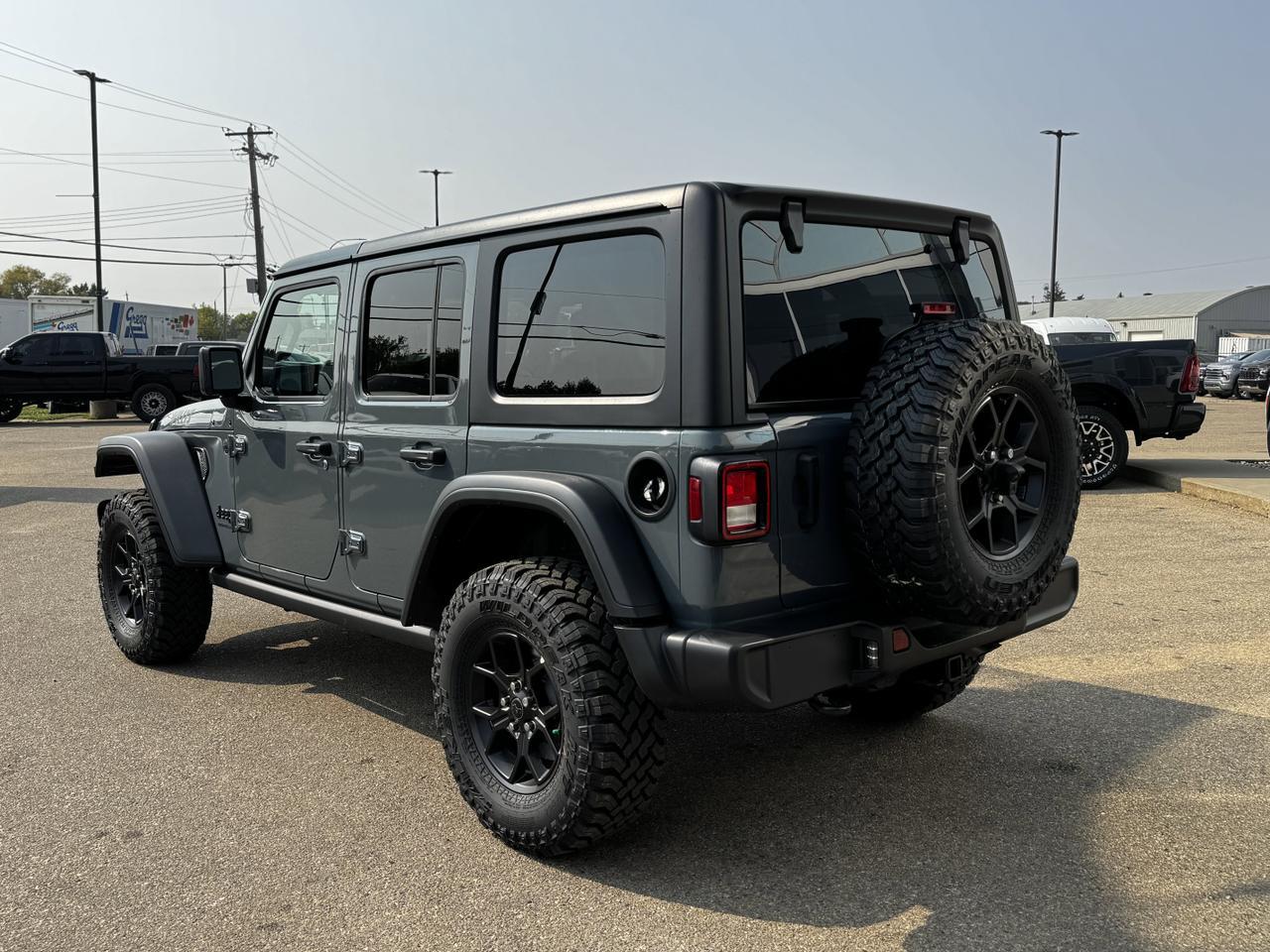 2025 Jeep Wrangler Willys Sport 4x4 | V6 | 4 Door | Freedom Hardtop | Heated Seats | Remote Start Redwater AB