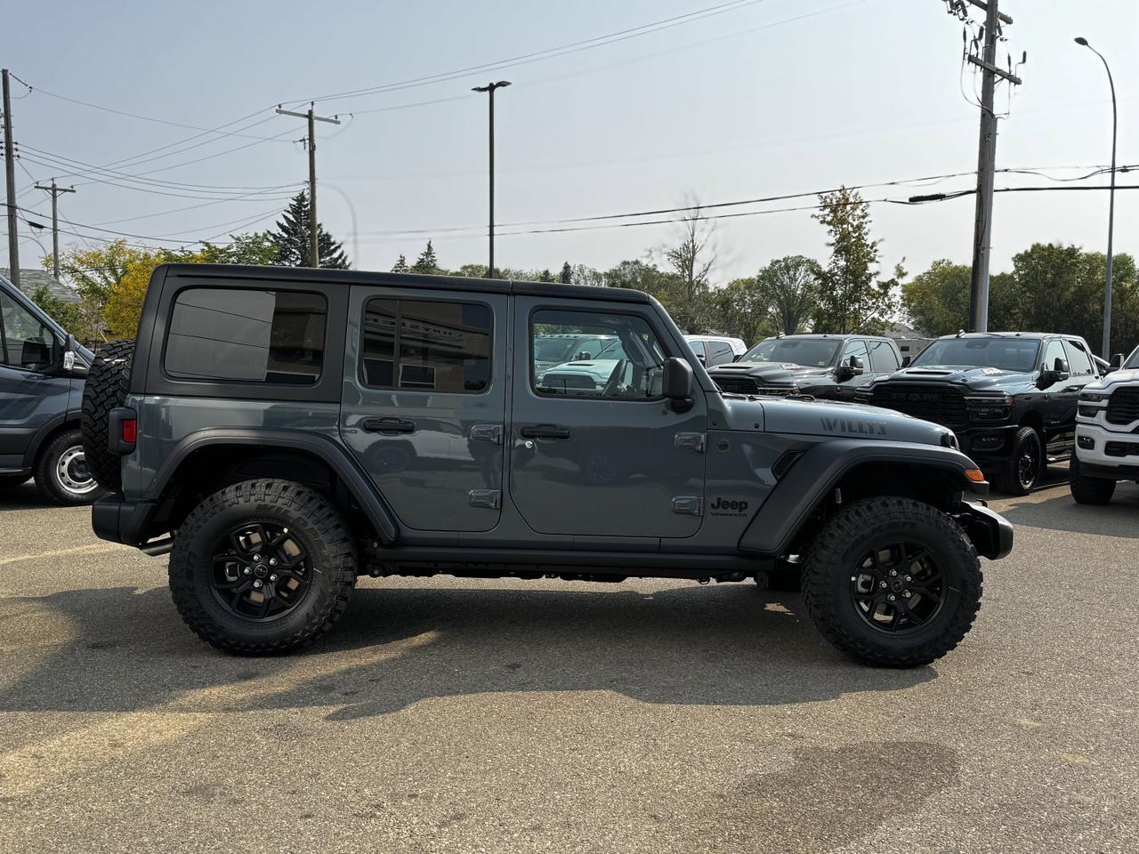 2025 Jeep Wrangler Willys Sport 4x4 | V6 | 4 Door | Freedom Hardtop | Heated Seats | Remote Start Redwater AB