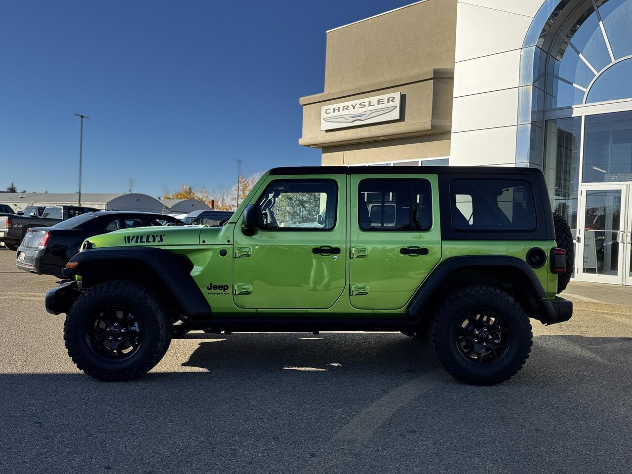 2025 Jeep Wrangler Willys Sport 4x4 | V6 | 4 Door | Freedom Hardtop | Heated Seats Redwater AB