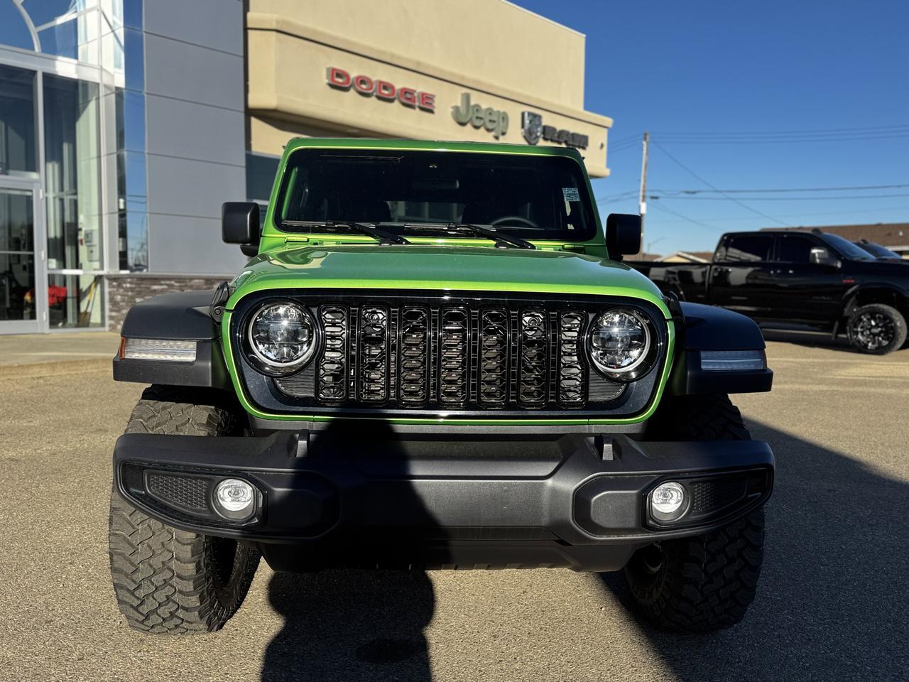2025 Jeep Wrangler Willys Sport 4x4 | V6 | 4 Door | Freedom Hardtop | Heated Seats Redwater AB
