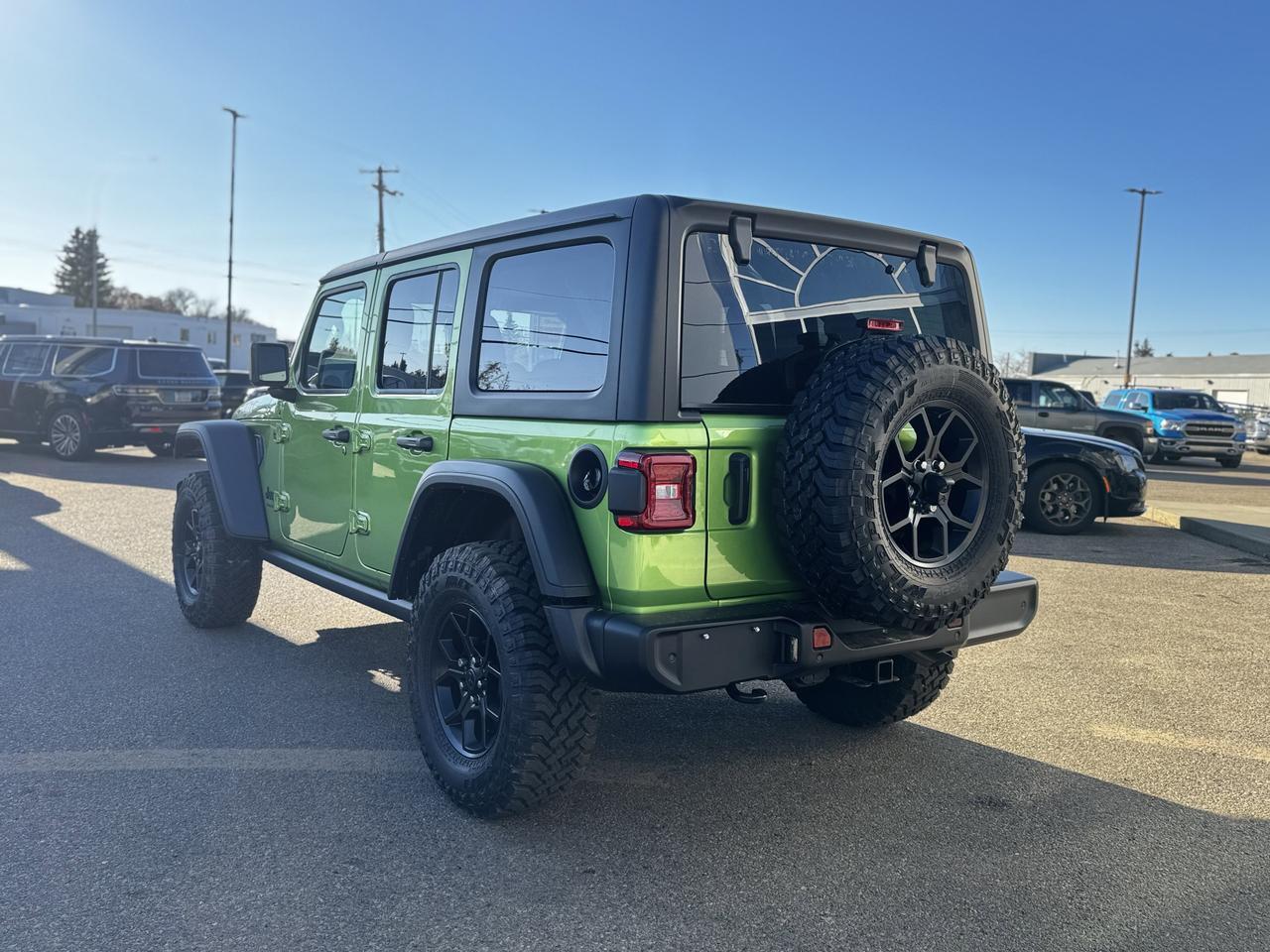 2025 Jeep Wrangler Willys Sport 4x4 | V6 | 4 Door | Freedom Hardtop | Heated Seats Redwater AB