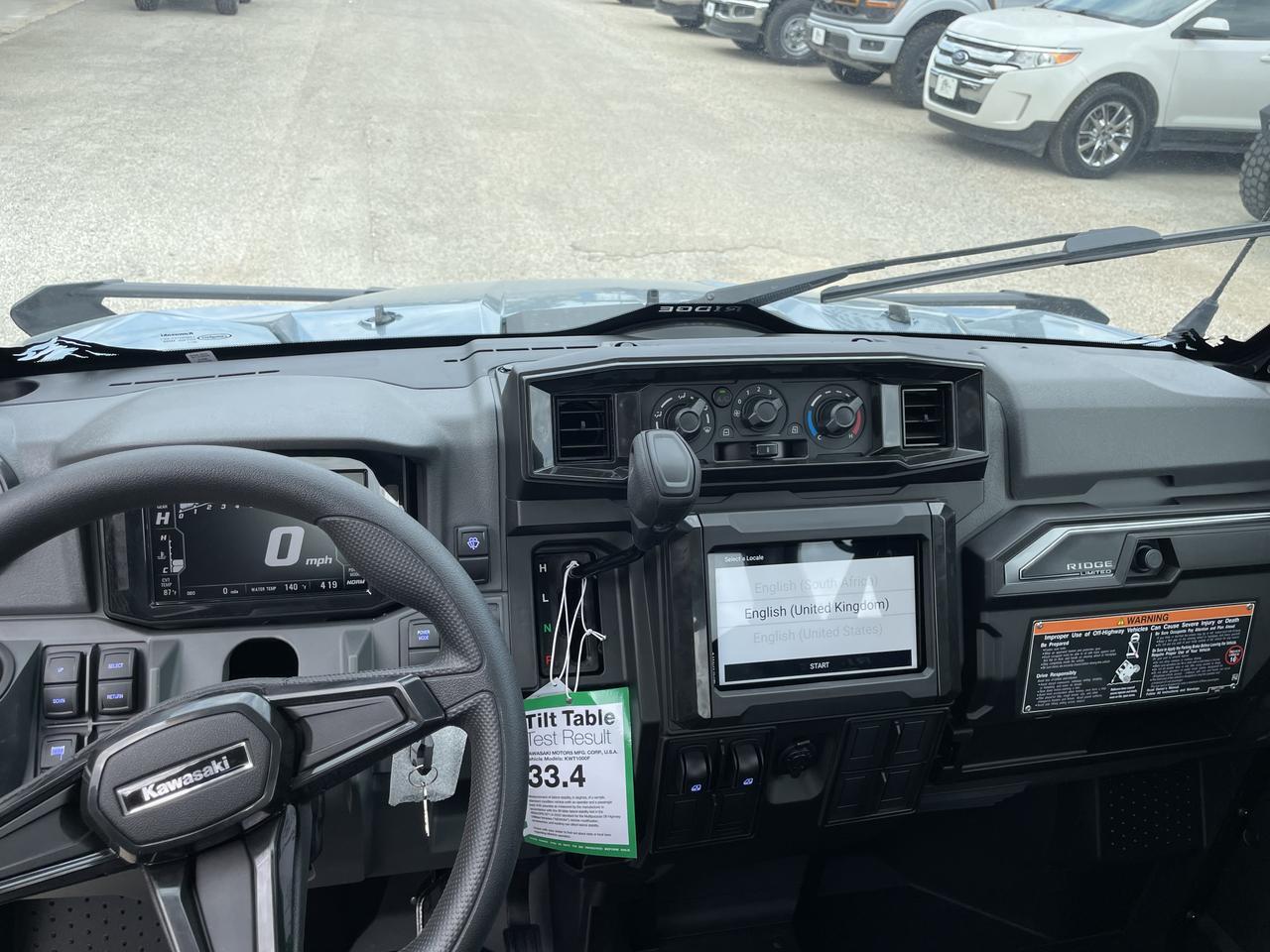 2025 KAWASAKI RIDGE XR CREW LTD HVAC Goldthwaite TX
