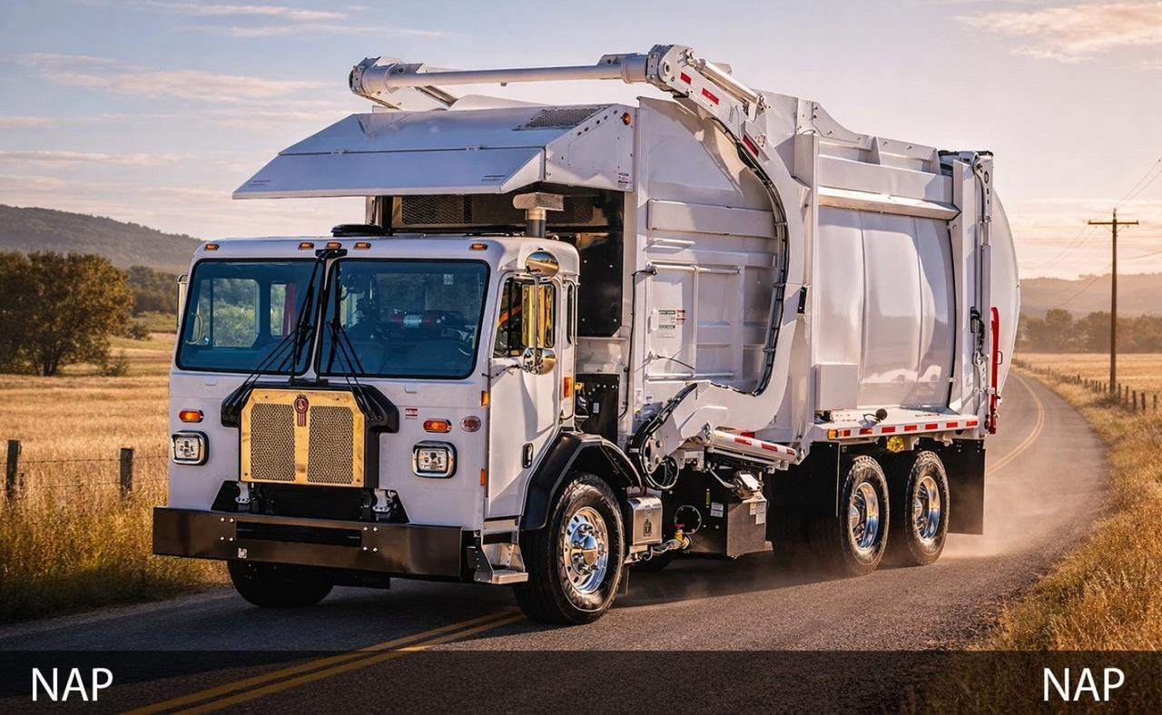 2025 Kenworth L770 43 Yard Pac Tech Front Loader