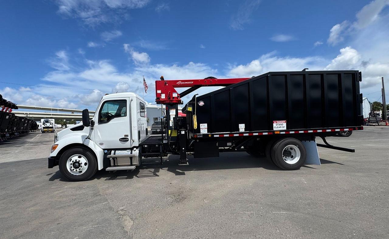 2025 Kenworth T380 28 Yard Pac Mac Grapple Truck Tampa FL