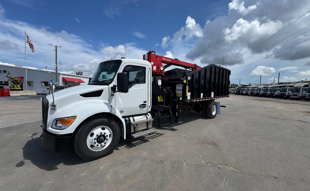 2025 Kenworth T380 28 Yard Pac Mac Grapple Truck Tampa FL