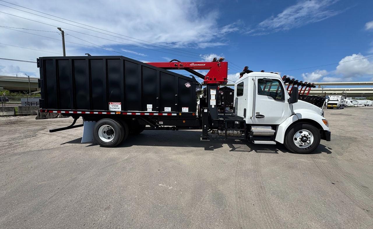 2025 Kenworth T380 28 Yard Pac Mac Grapple Truck Tampa FL