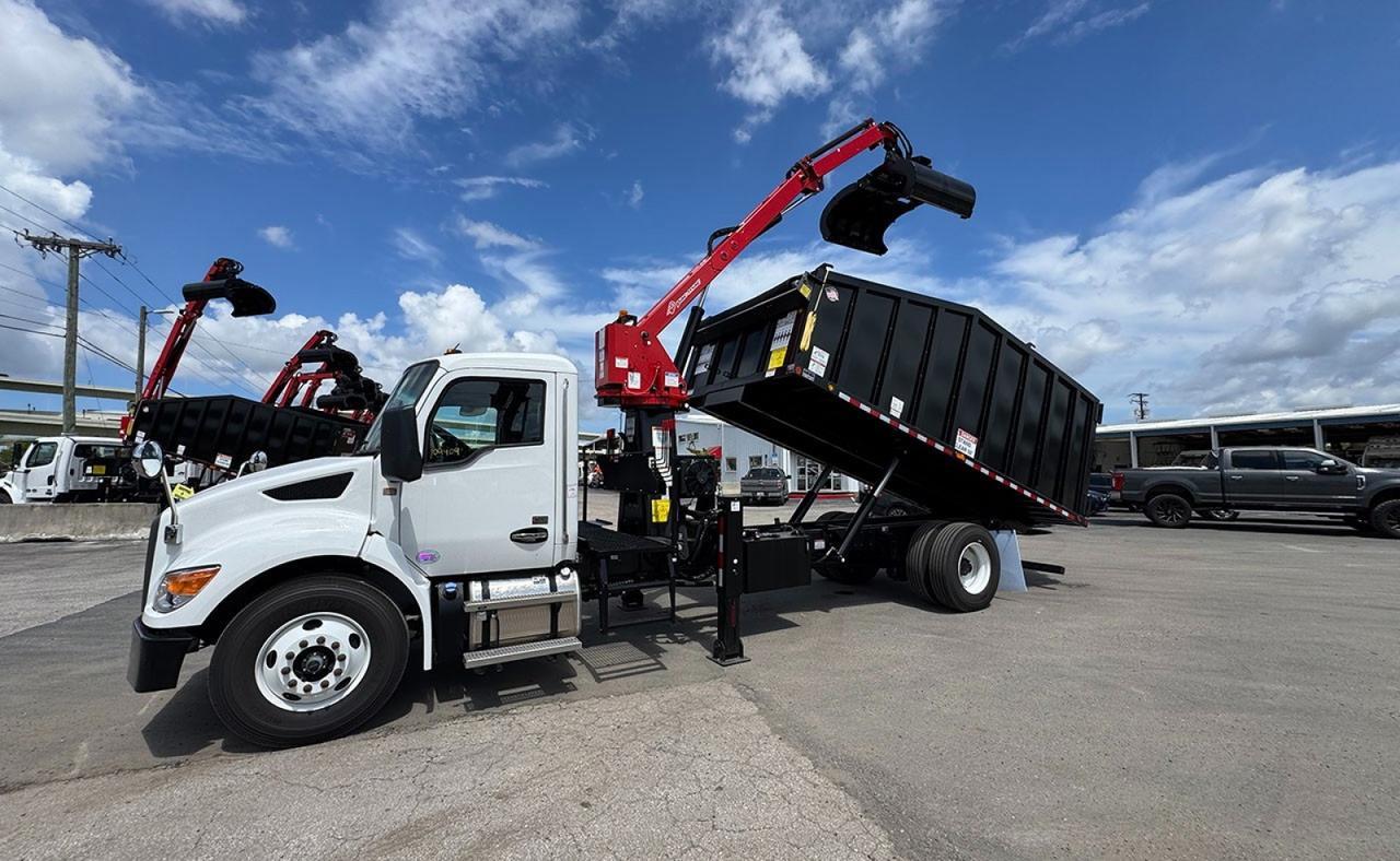 2025 Kenworth T380 28 Yard Pac Mac Grapple Truck Tampa FL