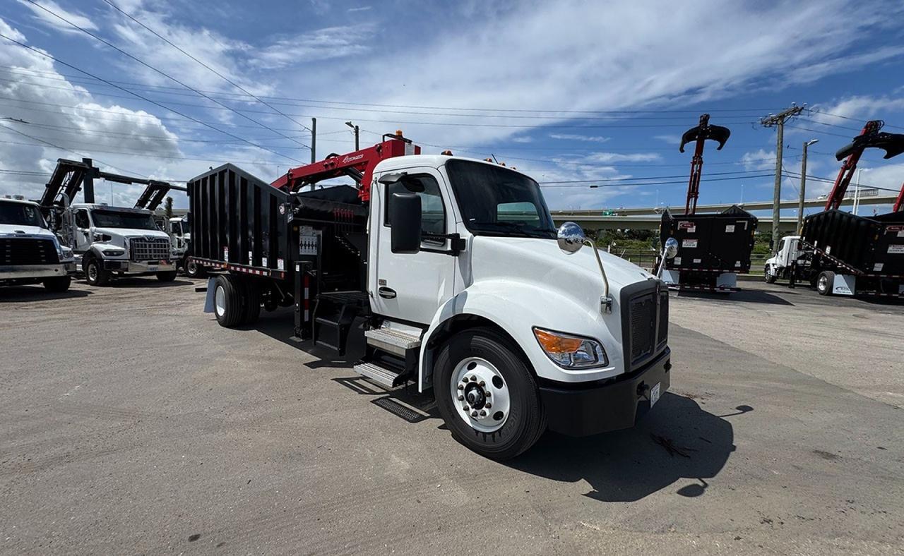 2025 Kenworth T380 28 Yard Pac Mac Grapple Truck Tampa FL