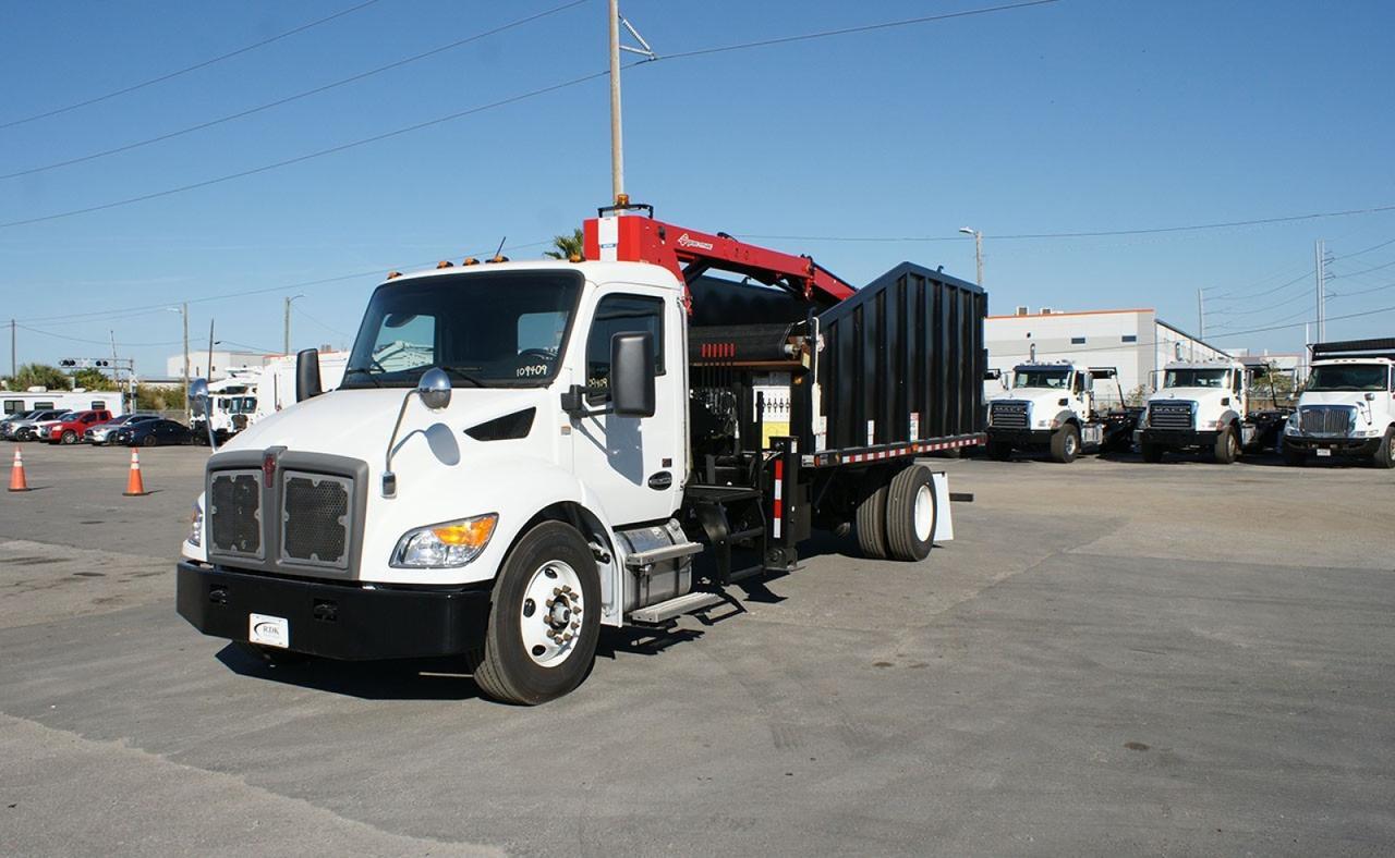 2025 Kenworth T380 28 Yard Pac Mac ML Grapple Truck Tampa FL