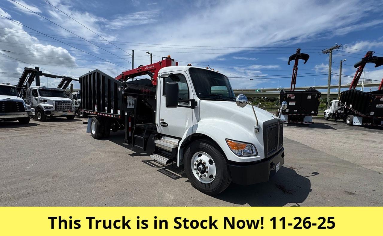2025 Kenworth T380 28 Yard Pac Mac ML Grapple Truck Tampa FL