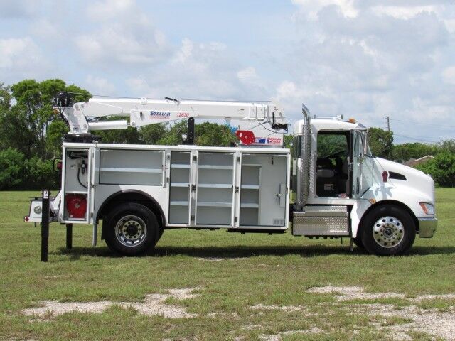 2025 Kenworth T380 Stellar Mechanic Service Truck with 12630 Telescopic Crane Homestead FL