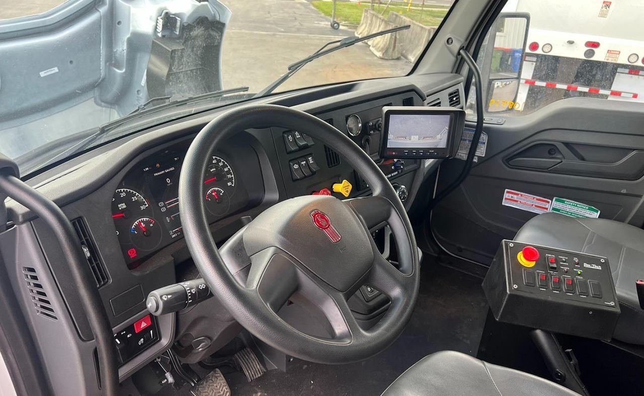 2025 Kenworth T480 25 Yard Pac Tech Rear Loader Garbage Truck Tampa FL
