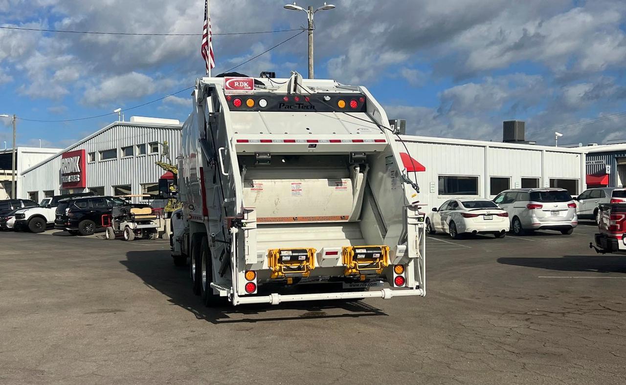 2025 Kenworth T480 25 Yard Pac Tech Rear Loader Garbage Truck Tampa FL