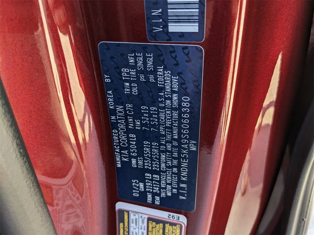 2025 Kia Carnival Hybrid SX San Clemente CA