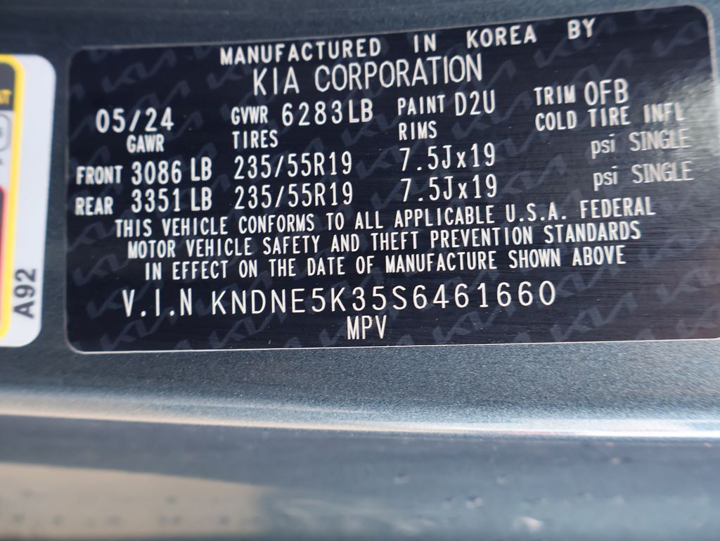 2025 Kia Carnival SX San Clemente CA