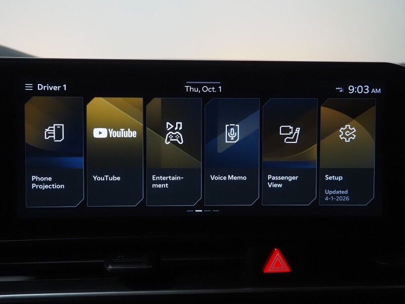 2025 Kia Carnival SX Prestige *HEADS-UP DISPLAY, NAVIGATION, ADAPTIVE CRUISE, SAFETY ALERTS, 360 VIEW CAMERAS, DUAL PANEL MOONROOF, LEATHER, CLIMATE SEATS, HEATED STEERING, 8-SEATER, REMOTE START, POWER LIFTGATE, BOSE, WIRELESS CHARGING, ANDROID & APPLE Round Rock TX