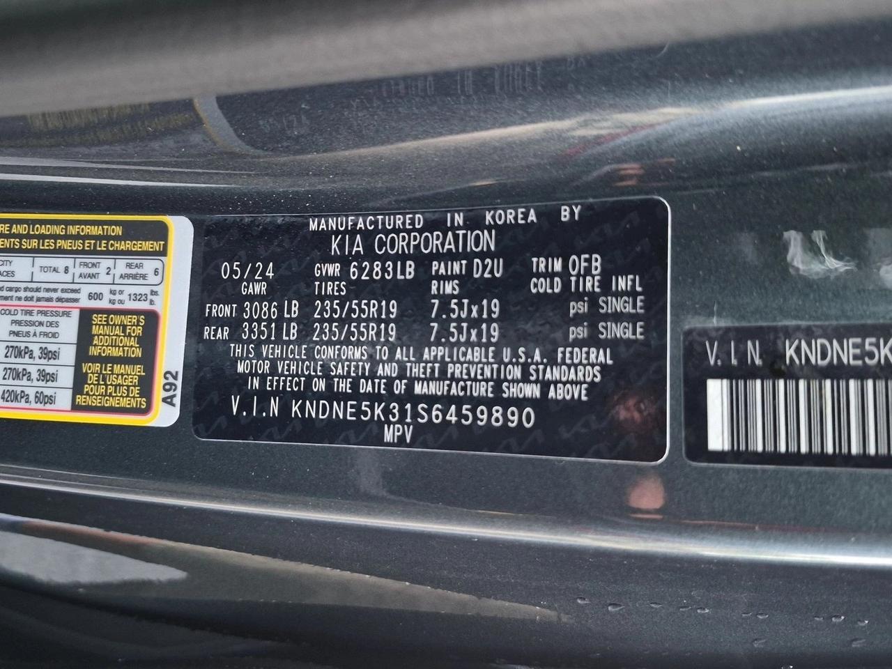 2025 Kia Carnival SX Roseville CA