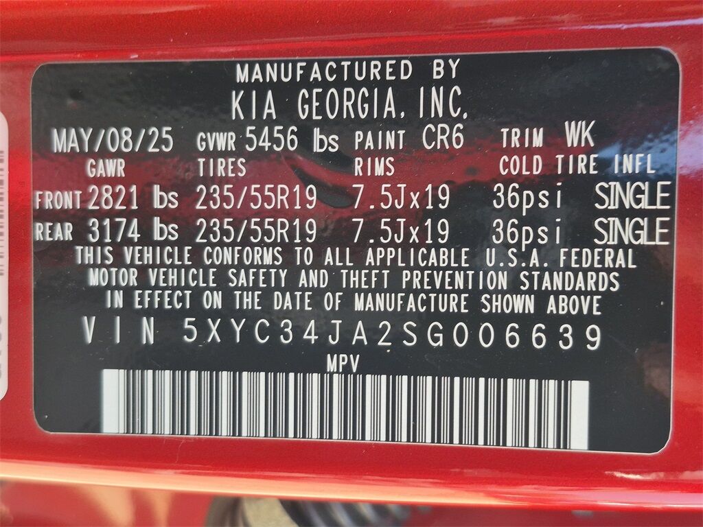 2025 Kia EV6 Light San Clemente CA