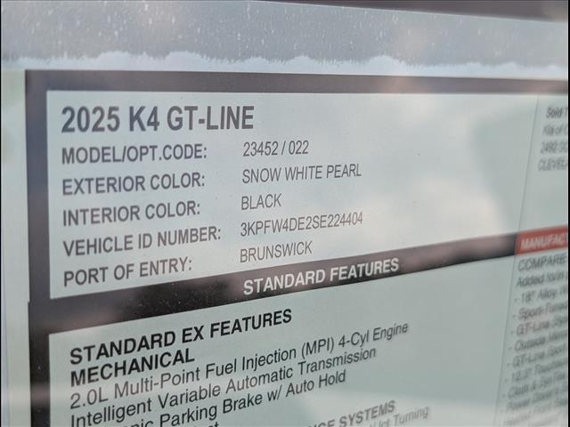 2025 Kia K4 GT-Line Chattanooga TN