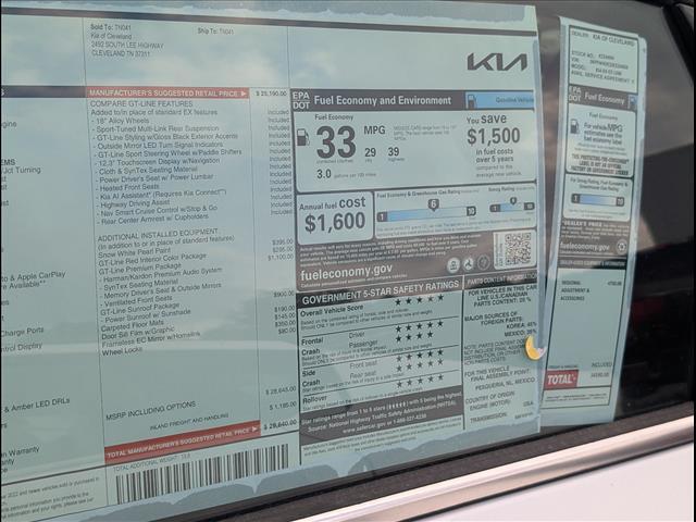 2025 Kia K4 GT-Line Chattanooga TN