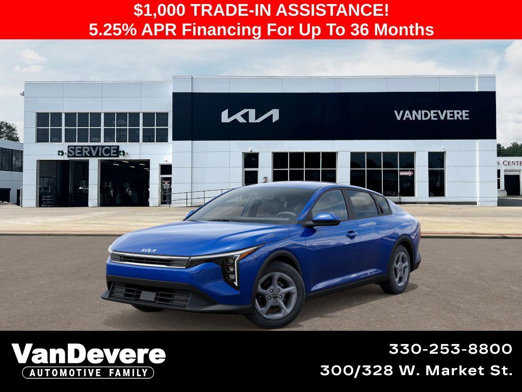 New 2025 Kia K4 LX FWD