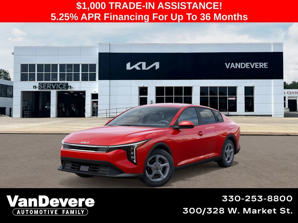 New 2025 Kia K4 LXS FWD