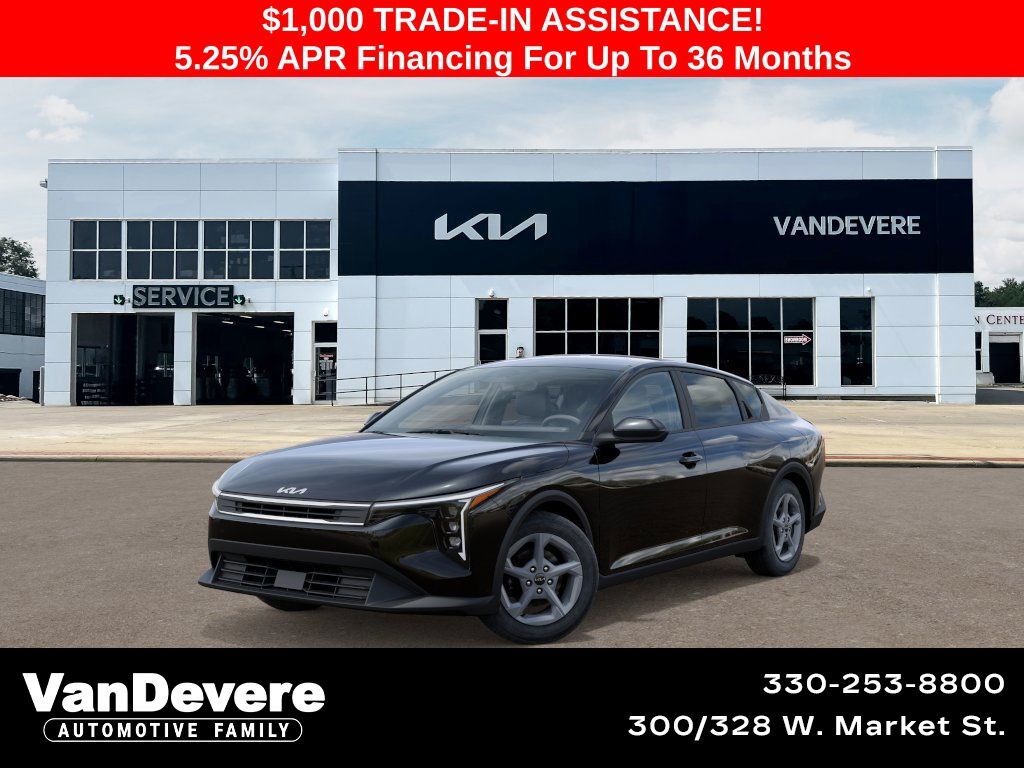 New 2025 Kia K4 LXS FWD