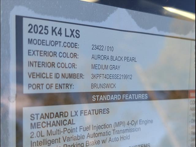 2025 Kia K4 LXS Chattanooga TN
