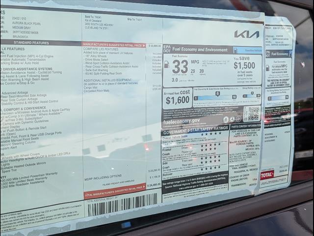 2025 Kia K4 LXS Chattanooga TN