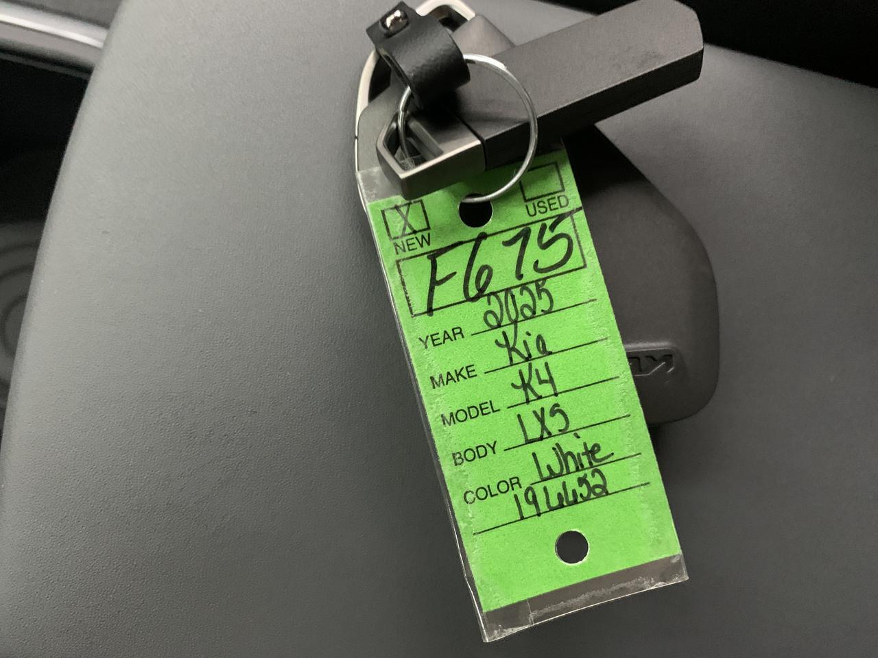 2025 Kia K4 LXS FWD Benwood WV