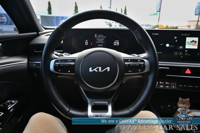 2025 Kia K5 GT-Line / AWD / Premium Pkg / Auto Start / Power & Heated Leather Seats / Heated Steering Wheel / Nav / Sunroof / Bose Speakers / Adaptive Cruise / Lane Depart & Blind Spot / Apple CarPlay & Android Auto / 1-Owner Anchorage AK