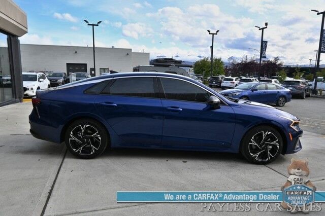 2025 Kia K5 GT-Line / AWD / Premium Pkg / Auto Start / Power & Heated Leather Seats / Heated Steering Wheel / Nav / Sunroof / Bose Speakers / Adaptive Cruise / Lane Depart & Blind Spot / Apple CarPlay & Android Auto / 1-Owner Anchorage AK