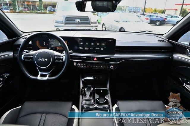 2025 Kia K5 GT-Line / AWD / Premium Pkg / Auto Start / Power & Heated Leather Seats / Heated Steering Wheel / Nav / Sunroof / Bose Speakers / Adaptive Cruise / Lane Depart & Blind Spot / Apple CarPlay & Android Auto / 1-Owner Anchorage AK