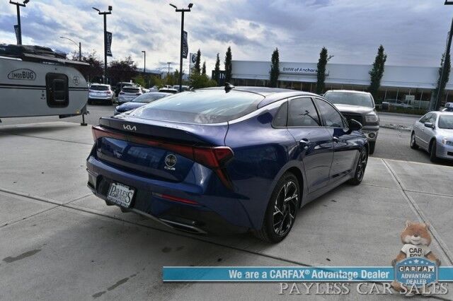 2025 Kia K5 GT-Line / AWD / Premium Pkg / Auto Start / Power & Heated Leather Seats / Heated Steering Wheel / Nav / Sunroof / Bose Speakers / Adaptive Cruise / Lane Depart & Blind Spot / Apple CarPlay & Android Auto / 1-Owner Anchorage AK