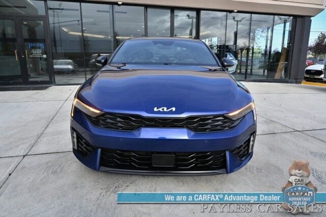 2025 Kia K5 GT-Line / AWD / Premium Pkg / Auto Start / Power & Heated Leather Seats / Heated Steering Wheel / Nav / Sunroof / Bose Speakers / Adaptive Cruise / Lane Depart & Blind Spot / Apple CarPlay & Android Auto / 1-Owner Anchorage AK