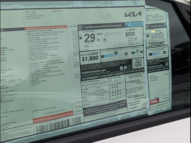2025 Kia K5 GT-Line FWD Chattanooga TN