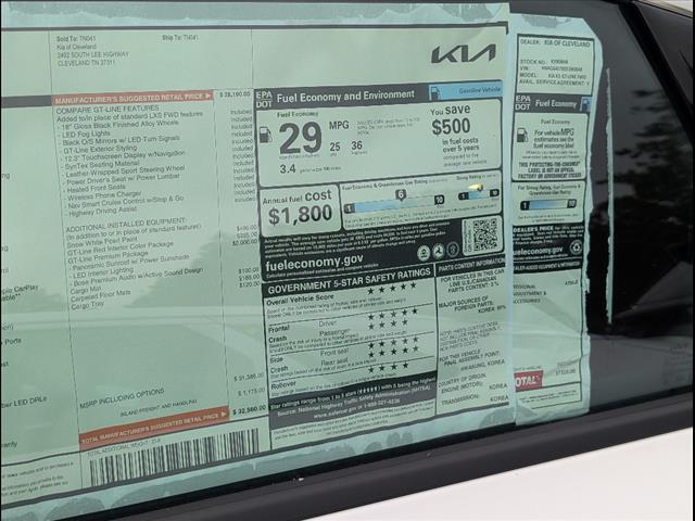 2025 Kia K5 GT-Line FWD Chattanooga TN