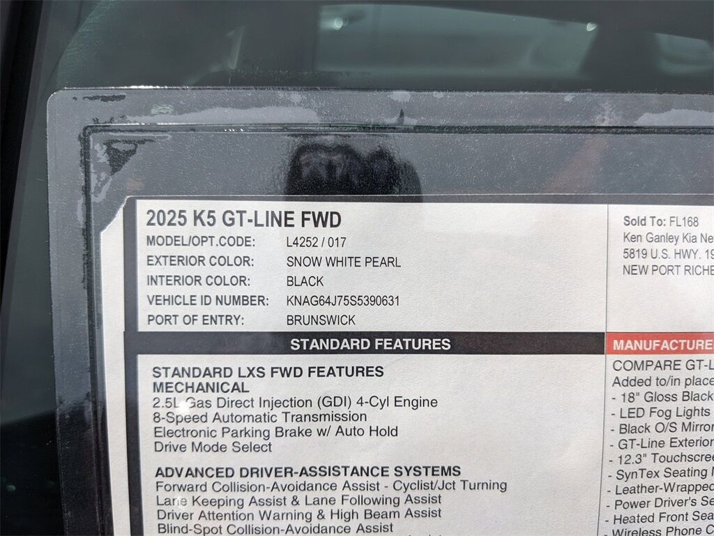 2025 Kia K5 GT-Line San Clemente CA
