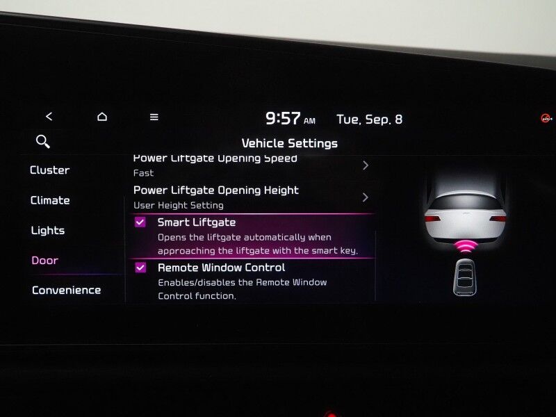 2025 Kia Niro EV Wind *NAVIGATION, SAFETY ALERTS, ADAPTIVE CRUISE, BACKUP-CAMERA, COLOR TOUCHSCREEN, HEATED SEATS/STEERING, POWER LIFTGATE, REMOTE START, WIRELESS CHARGING, ANDROID & APPLE Round Rock TX