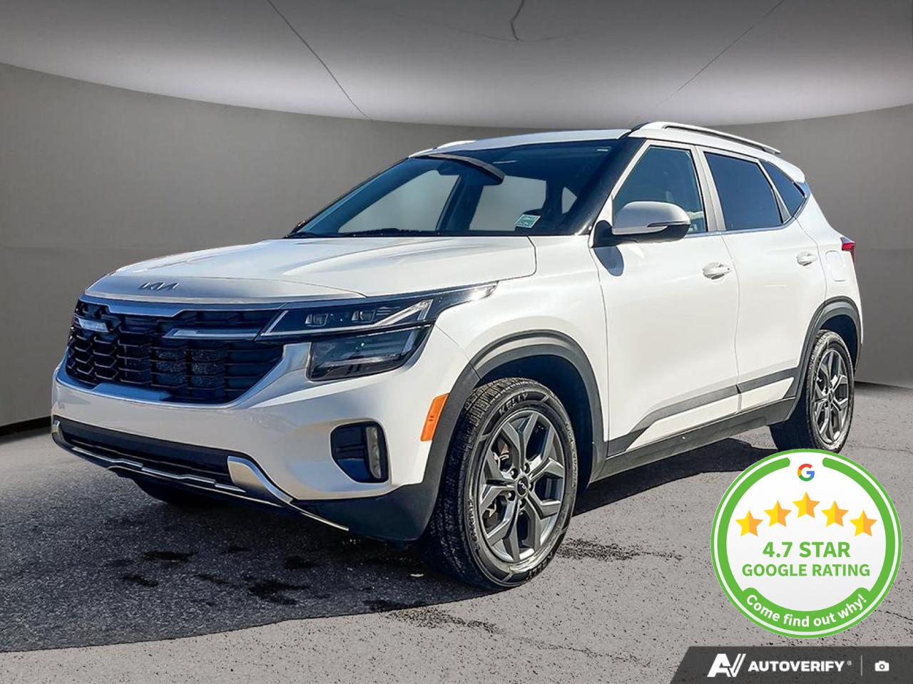 White 2025 Kia Seltos SUV / Crossover All-Wheel Drive