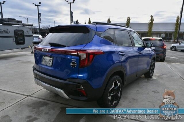 2025 Kia Seltos S / AWD / Auto Start / Heated Cloth Seats / Lane Departure & Blind Spot / Forward Collision Alert / Apple CarPlay & Android Auto / USB Input / Back Up Camera / Cruise Control / Keyless Entry & Start / Only 10k Miles / 1-Owner Anchorage AK