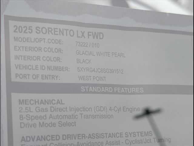 2025 Kia Sorento LX Chattanooga TN