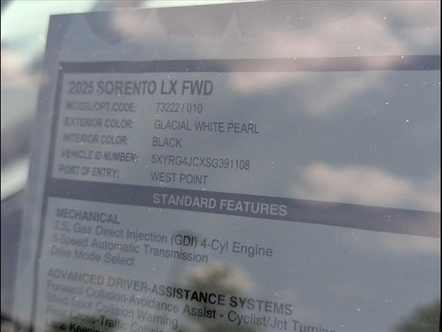 2025 Kia Sorento LX Chattanooga TN