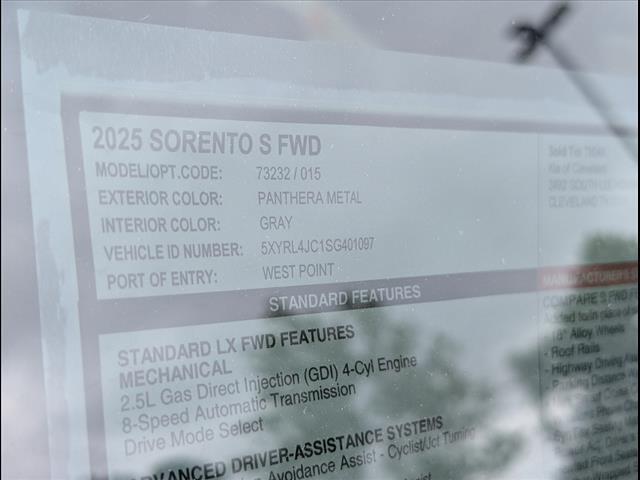 2025 Kia Sorento S Chattanooga TN