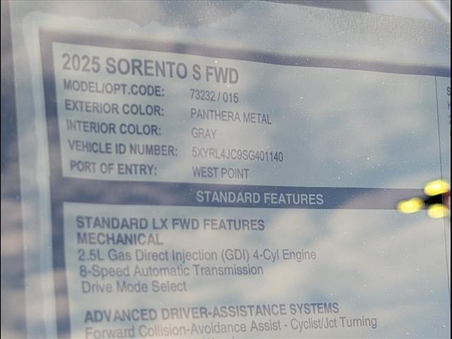 2025 Kia Sorento S Chattanooga TN